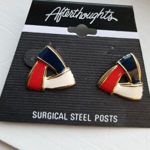 Afterthoughts earrings - surgical steel posts